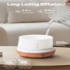 InnoGear 500ml Aromatherapy Diffuser for Home 10 Essential Oil Set, Yellow view 3
