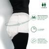 Super Adult, Premium Unisex Protective Underwear, Disposable Overnight Incontinence Briefs for Women & Men, Leak-Proof Protection, Maximum Absorbency, 24 Count (Small-Medium) view 2