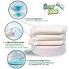 Super Adult, Premium Unisex Protective Underwear, Disposable Overnight Incontinence Briefs for Women & Men, Leak-Proof Protection, Maximum Absorbency, 24 Count (Small-Medium) view 4