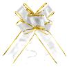 10 PCS 6-Inch Large Pull Bows for Gift Wrapping White Gift Bows Bulk with Instant Pull Design for Presents, Flower, Weddings, Christmas, Birthdays, Baby Showers & Car Decor view 1