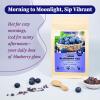 FullChea - Blueberry Tea Bags, 50 Teabags - Premium Blueberry Blend Herbal Tea - Harmonious Mix of Blueberries, Hibiscus, Raisins, Mint Leaves - Rich in Natural Goodness, Delightful Taste view 3