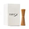 Bionex 8-inch Sugarcane Straws, 2000 Count Unwrapped Drinking Straws, Plastic and Paper Straw Alternative, US-Manufactured (Pack of 1, 2000 Count per Pack) view 1