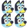 Bluey Candy Jumbo Marshmallows, Sugar Coated Treats, Individually Wrapped Pieces, 4 Count Box view 1