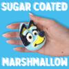 Bluey Candy Jumbo Marshmallows, Sugar Coated Treats, Individually Wrapped Pieces, 4 Count Box view 3
