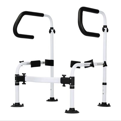 Toilet Safety Rail, Adjustable Grab Bar, for The Elderly and Disabled,Quick and Easy Installation