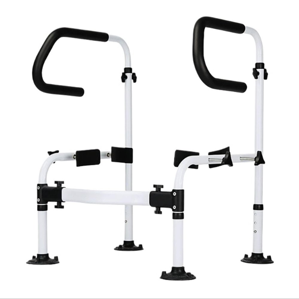 Toilet Safety Rail, Adjustable Grab Bar, for The Elderly and Disabled,Quick and Easy Installation