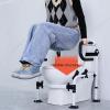 Toilet Safety Rail, Adjustable Grab Bar, for The Elderly and Disabled,Quick and Easy Installation view 2