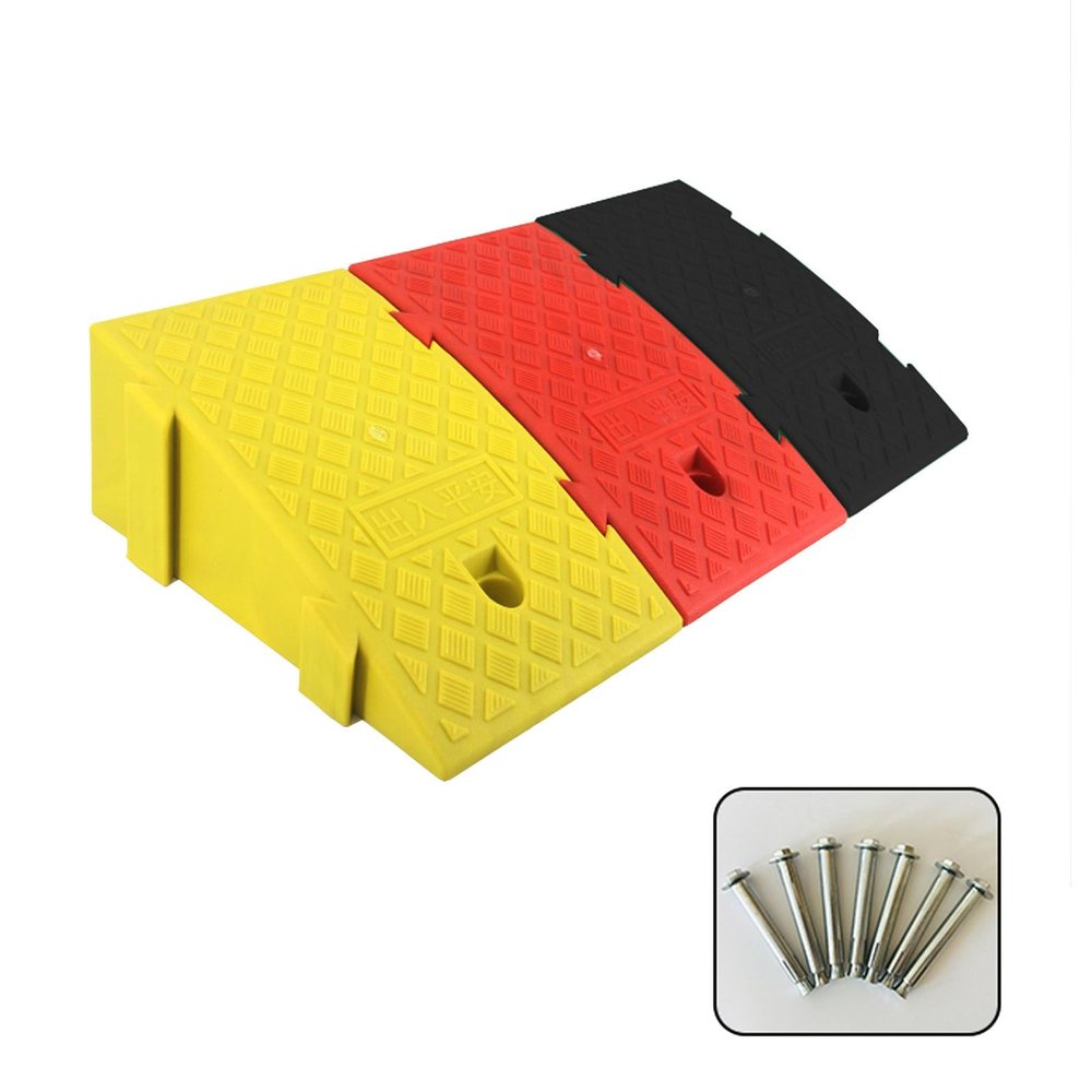 Bicycle Ramp Mat | Wheelchair Threshold Mat | Easy to Carry for Sidewalks, Cars, Scooters, Motorcycles | Durable and Portable Design