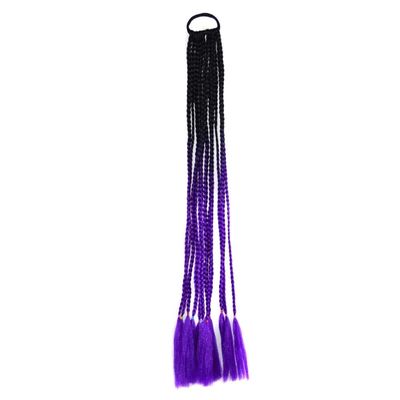 EUVAROMEX Colorful Dirty Ponytail Headband with Small Braids Stylish Hair Accessory for All Occasions /176
