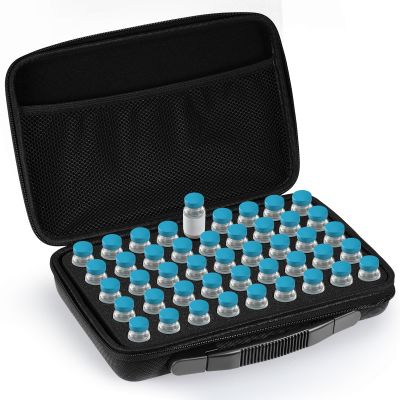 Teenyyou 45 Slots Peptide Case for Fridge Fits Standard 10ml Vials
