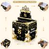 8th Birthday Money Box for Boys Girls, 8 Years Old Birthday Decorations, Fun Pull-Out Cash Gift Box for Parties, Ideal for 8th Birthday Surprises with 35PCS Bags view 4
