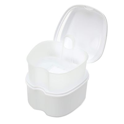 denture case (white)