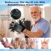 Upgrade Rehabilitation Robot Gloves for Stroke Hemiplegia Recovery, Portable Robotic Hand Glove for Stroke Rehab, Adjustable Strength, 4 Mode (Plug-in Style Without Mirror Training, Left Hand-L) view 2