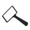100x50mm Rectangle Handheld Reading Magnifying Glass 5X HD Real Glass Magnifier view 1