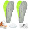 noclerv Unisex Insoles for Men Women, 2025 New Unisex Massage Insoles, Cloud Insole, unisexs Shoe Inserts Memory Foam Insole with Arch Support (2Pair*Green,Men 11.5-12.5/Women 13-14) view 1