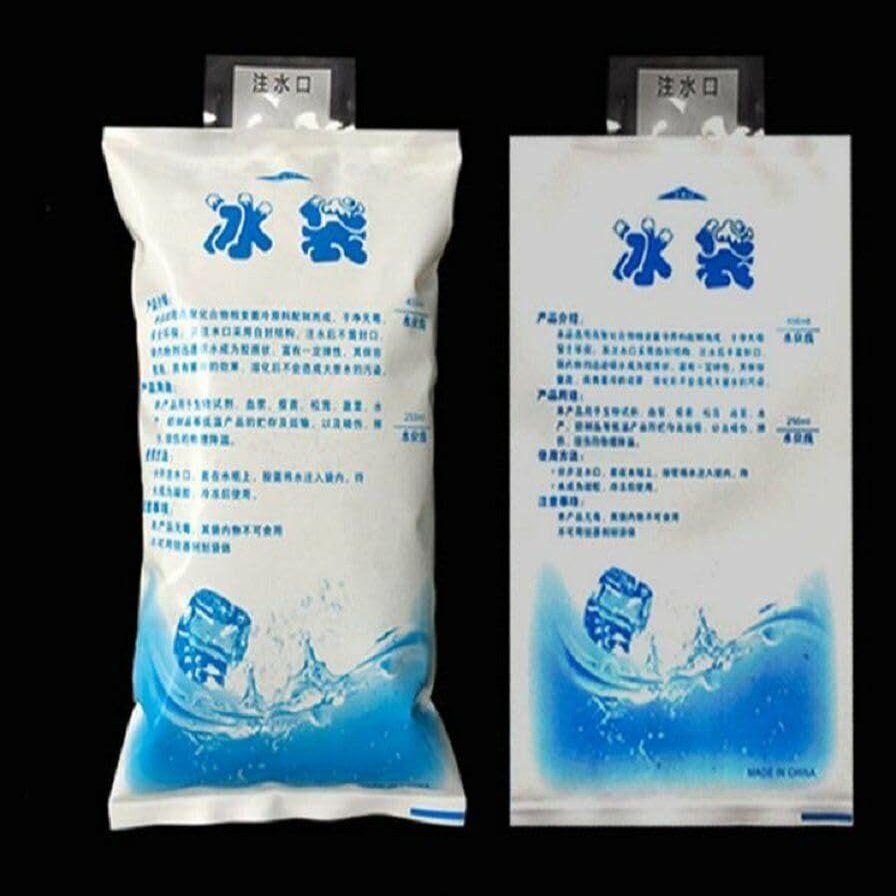 10x400ML Reusable Gel Ice Pack Cooler PE Bag Food Storage Picnic First Aid New