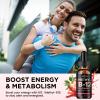 (2 Pack) Vitamin B12 liquid Drops, B12 vitamins 5000 mcg, Vitamin B Complex Supplement with Methylcobalamin B12 Sublingual, Vitamin B6, Folate for Energy, Brain, Heart Health, Vegan Strawberry Flavor view 3
