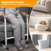 Fukursul Senior-Friendly Chair Couch Stand Assist Lift - Easy-to-Use Mobility Aid for Elderly, Bed Assist Rail Included, Helps with Getting Up from Seated Position, Ideal for Home Use White view 4