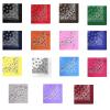 KMGDM Breathable Stylish Cotton Bandana for Outdoor Sports Hiking Cycling Travel, Blue, 5555cm view 3