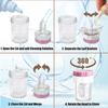 CADEVED Contact Lens Case Kit with Cleaner Washer, Contact Lenses Applicator Removal Tool Kit with Mirror Solution Bottle for Daily and Outdoor Use(Pink) view 3