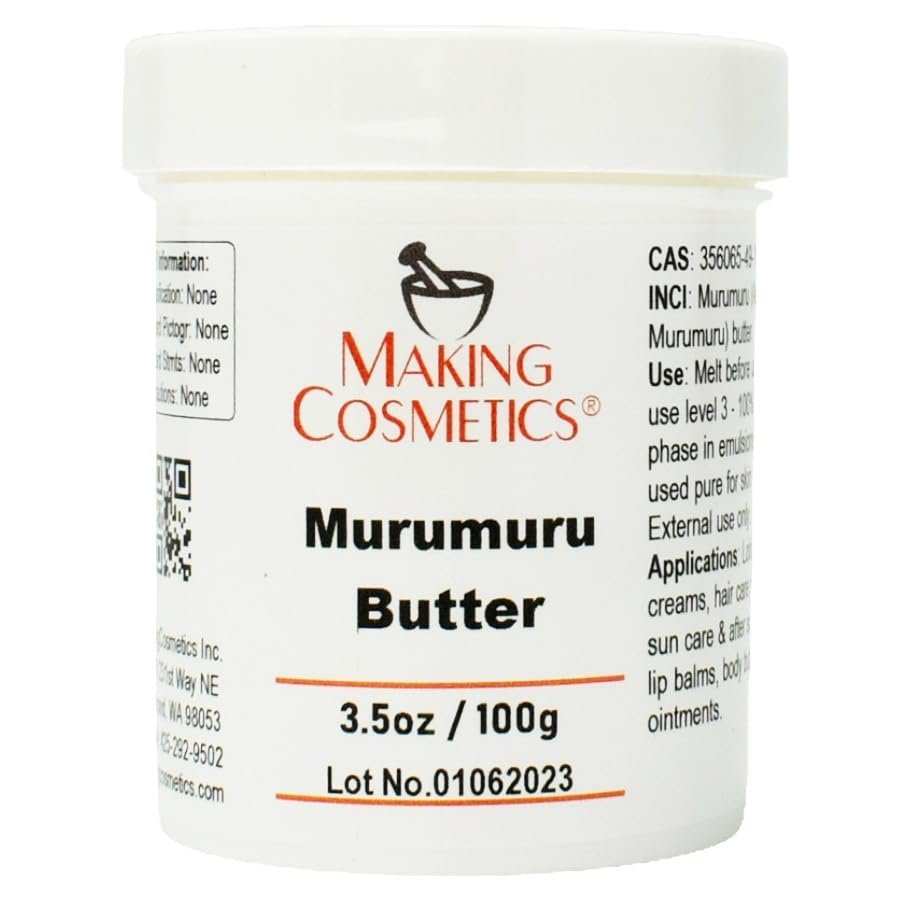 MakingCosmetics - Murumuru Butter for Skin and Hair Care Ingredients - 3.5oz / 100g