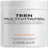 Codeage Teen Multivitamin - Vitamins A, C, D3, B6, B12, Folate, Zinc, Magnesium, Iron, Probiotics, Fermented Spinach - Multivitamins for Teenage Boys and Girls - Non-GMO, Gluten-Free - 30 Capsules view 1
