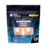 U-Shaped Callus Pads for Feet, 1/4" Thick - Horseshoe Pads, Callus Cushions view 1