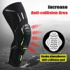1 Pair Sports Crushproof Knee Support Pad Elbow Brace Arm Leg Compression Sleeves Outdoor Basketball Bicycle Protector Knee Sleeve view 2