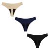 CJSGY Incontinence Underwear Thongs for Women, Ladies Reusable Protective Briefs, Washable Thong Panties, 3Pcs,A,S view 1