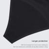 CJSGY Incontinence Underwear Thongs for Women, Ladies Reusable Protective Briefs, Washable Thong Panties, 3Pcs,A,S view 4