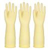 TTOBHF Long Rubber Cleaning Gloves Dishwashing Gloves Reuseable Thick Dish Gloves for Kitchen Washing Dishes(3 Pairs_M) view 1