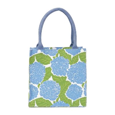 Itsy Bitsy Gift Bag in Blue Hydrangea by rfp-totes