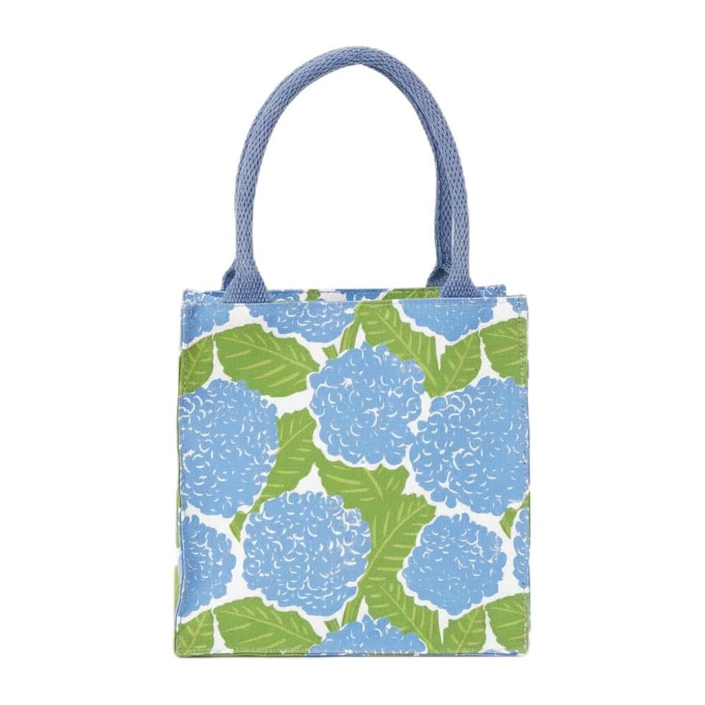 Itsy Bitsy Gift Bag in Blue Hydrangea by rfp-totes