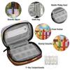 Pill Organizer Box Beach Drinks Fruit 7-Day Weekly Medicine Pill Case Travel Pill Container Portable Pill Holder Storage Purse Bag Small Compact Size for Vitamin Supplement Birth Control view 3