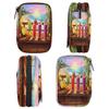 Pill Organizer Box Beach Drinks Fruit 7-Day Weekly Medicine Pill Case Travel Pill Container Portable Pill Holder Storage Purse Bag Small Compact Size for Vitamin Supplement Birth Control view 4