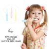 SEWOART 3pcs Cartoon Boy Girl Toothbrush Set with Soft Bristles Ergonomic Grip for Comfortable Cleaning for Fun Oral Hygiene view 3