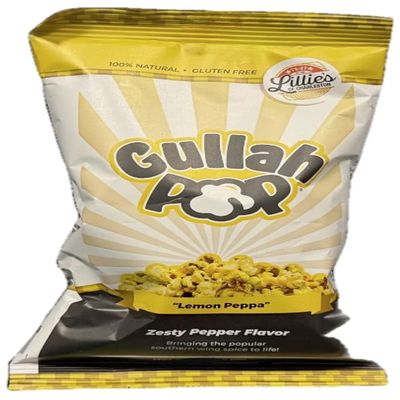 Gullah Pop Lemon Peppa Popcorn, 12 ct.