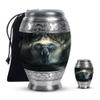 LEXFAY Elephant Large Urns for Human Ashes Adult Male - Small Urn for Human Ashes Adult Female Combo of 2 view 1