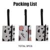 nsgglecher 3Pcs Feeding Tube Pouch with Zip for NJ Nasogastric Tube Storage Pocket,Waterproof NG Feeding Tube Holder,Reusable Nasogastric Securement Storage Accessory view 4