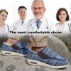 LFFTBK Diabetic Shoes Extra Wide Suitable for Foot Pain Elderly with Neuropathy(Blue,10US) view 2