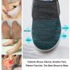 LFFTBK Diabetic Shoes Extra Wide Suitable for Foot Pain Elderly with Neuropathy(Blue,10US) view 3