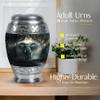 LEXFAY Elephant Funeral Urns for Human Ashes Adult Female - Cremation Urns for Men Combo of 3 view 4