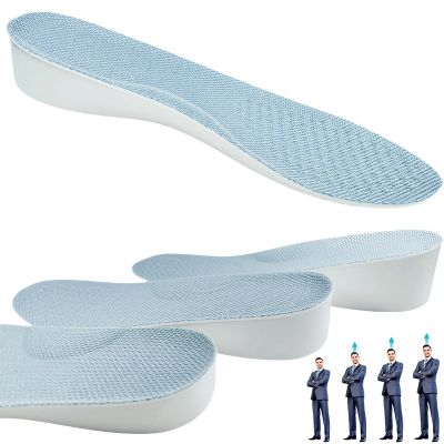 Heel Lifts for Women,Height Boosting Insoles for Men,Taller Shoes Inserts for Height Increasing shoes,Brandone Height Insoles 3 Inch,Shoe Lifts for Uneven Legs,Highpads 2.0 (10.43''Lx2.4''UP) (1 Pair)