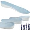 Heel Lifts for Women,Height Boosting Insoles for Men,Taller Shoes Inserts for Height Increasing shoes,Brandone Height Insoles 3 Inch,Shoe Lifts for Uneven Legs,Highpads 2.0 (10.43''Lx2.4''UP) (1 Pair) view 1