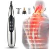 Electronic Acupuncture Pen with 3 Massage Heads 9 Levels, Meridian Therapy Machine Energy Pens Massager Relief Pain Tools for Pain Stress Relief view 1