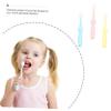 BCOATH 3pcs Dada- and Girls Toothbrush Set Soft Toothbrush for Boy Girl Tooth Brushing Set view 3