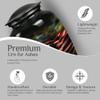 Black Flying Eagle with American Flag Urns for Human Ashes Adult Man - Large Urns for Human Ashes Adult Female - Keepsake Memorial Burial - Combo 1 Large 1 Keepsake view 4