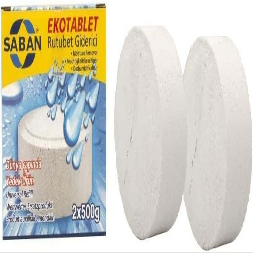 Moisture Absorbers - 17 oz 1 pack 2 tablet Portable Fresh Scent Moisture Absorbers with decorative, Dampness Preventers that Eliminate Musty Odors, for a Fresh. (SPARE TABLET FRUIT - 4 PECES)
