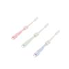 HOUDERCO 3pcs Cartoon Boy Girl Toothbrush Soft Bristle Wheat Straw Material Ergonomic - Handle for Boy Girl Oral Care Nordic view 1