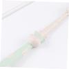 HOUDERCO 3pcs Cartoon Boy Girl Toothbrush Soft Bristle Wheat Straw Material Ergonomic - Handle for Boy Girl Oral Care Nordic view 3